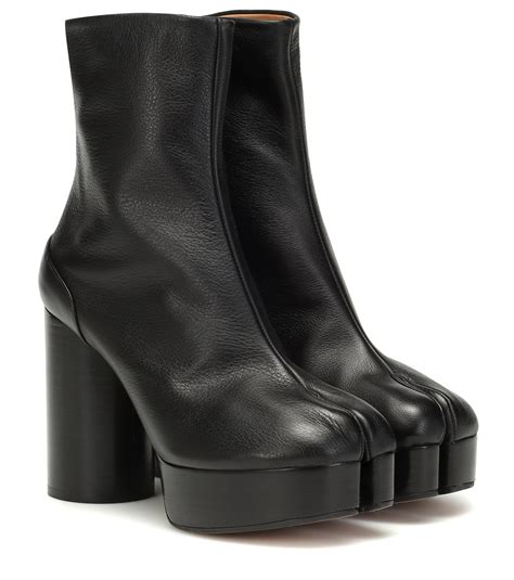 maison martin margiela booties|maison margiela tabi platform boots.